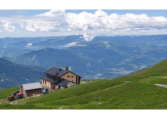 Il rifugio Dal Piaz.