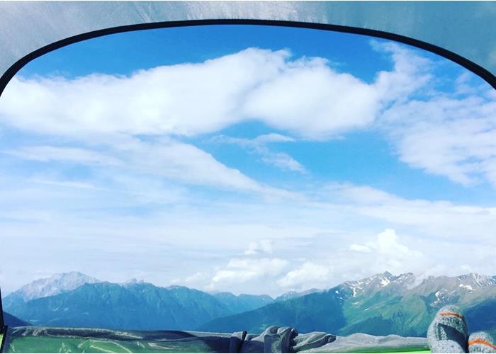 TENT WITH A VIEW